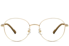 BS1924-0351_Golden_Oval_Titanium_Glasses_front