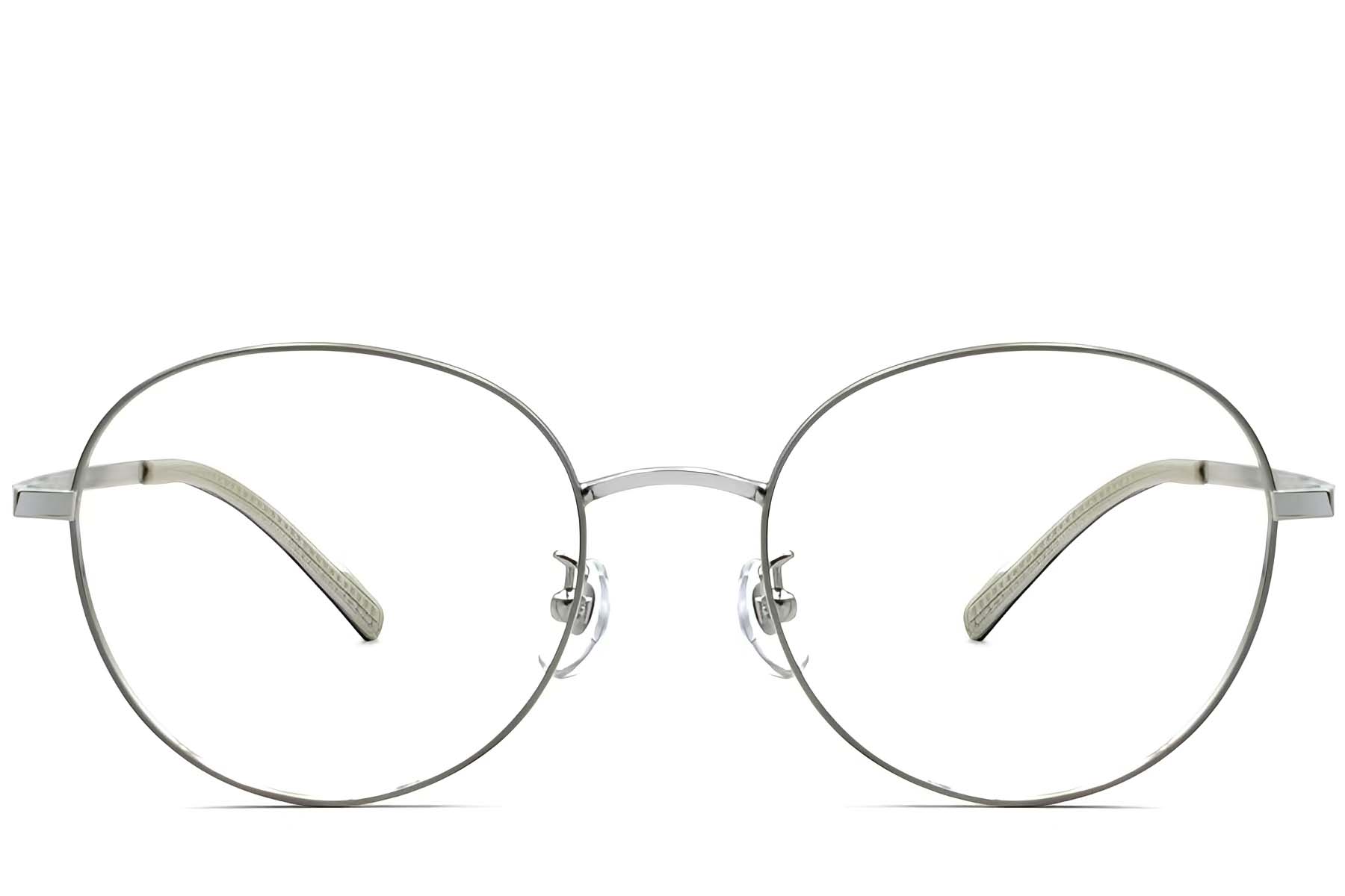 BS1924-0352_Grey_Oval_Titanium_Glasses_front