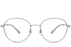 BS1924-0352_Grey_Oval_Titanium_Glasses_front
