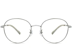 BS1924-0352_Grey_Oval_Titanium_Glasses_front