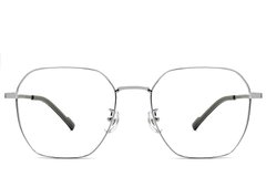 BS1924-0354_Silver_Geometric_Titanium_Glasses_front