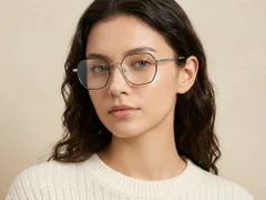 BS1924-0357_Black_Geometric_Titanium_Glasses-tryon_female