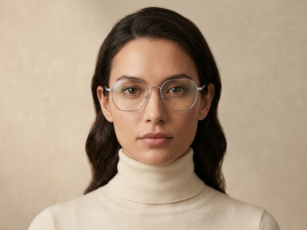 BS1924-0359_Grey_Geometric_Titanium_Glasses-tryon_female