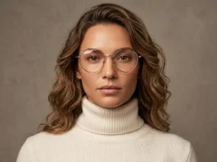 BS1924-0360_Pink_Oval_Titanium_Glasses-tryon_female
