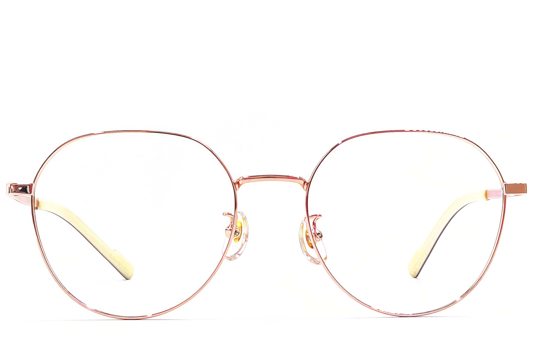 BS1924-0360_Pink_Oval_Titanium_Glasses_front