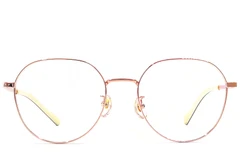 BS1924-0360_Pink_Oval_Titanium_Glasses_front