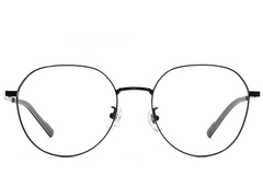 BS1924-0362_Black_Oval_Titanium_Glasses_front