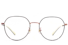 BS1924-0363_Black_Oval_Titanium_Glasses_front