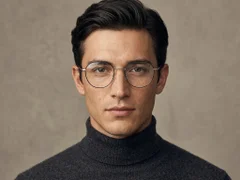 BS1924-0364_Black_Oval_Titanium_Glasses-tryon_male