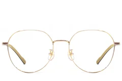 BS1924-0365_Golden_Oval_Titanium_Glasses_front
