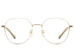 BS1924-0365_Golden_Oval_Titanium_Glasses_front