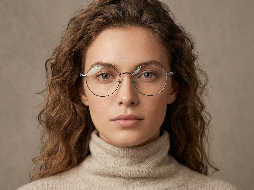 BS1924-0366_Grey_Oval_Titanium_Glasses-tryon_female