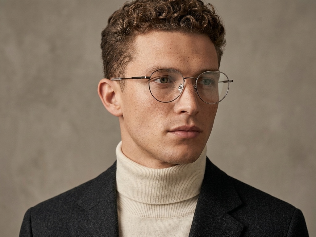 BS1924-0366_Grey_Oval_Titanium_Glasses-tryon_male