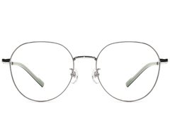 BS1924-0366_Grey_Oval_Titanium_Glasses_front