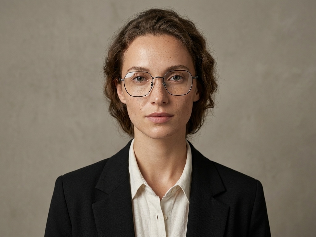 BS1924-0369_Black_Geometric_Titanium_Glasses-tryon_female