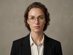 BS1924-0369_Black_Geometric_Titanium_Glasses-tryon_female