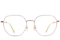 BS1924-0374_Pink_Geometric_Titanium_Glasses_front