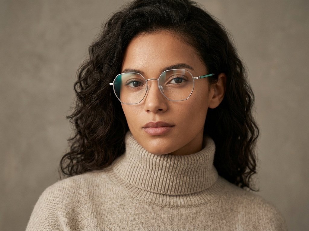 BS1924-0375_Silver_Geometric_Titanium_Glasses-tryon_female