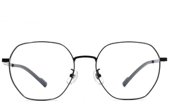 BS1924-0376_Black_Geometric_Titanium_Glasses_front