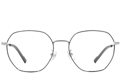 BS1924-0378_Black_Geometric_Titanium_Glasses_front