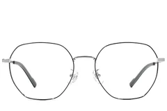 BS1924-0378_Black_Geometric_Titanium_Glasses_front