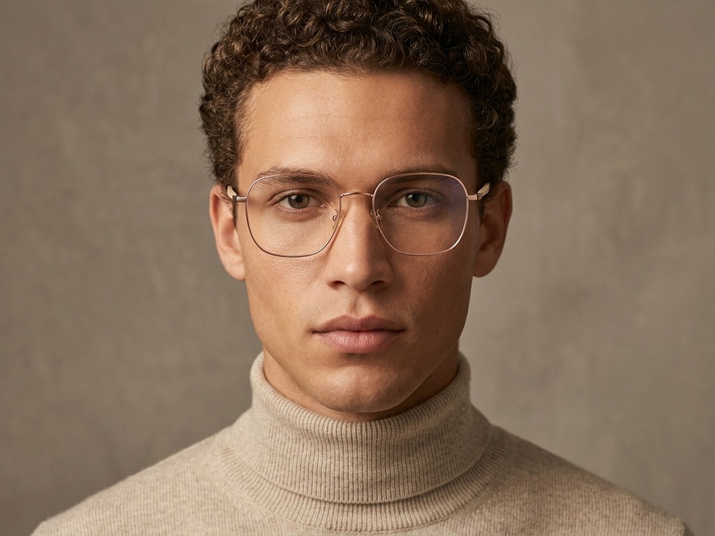 BS1924-0381_Pink_Rectangular_Titanium_Glasses-tryon_male