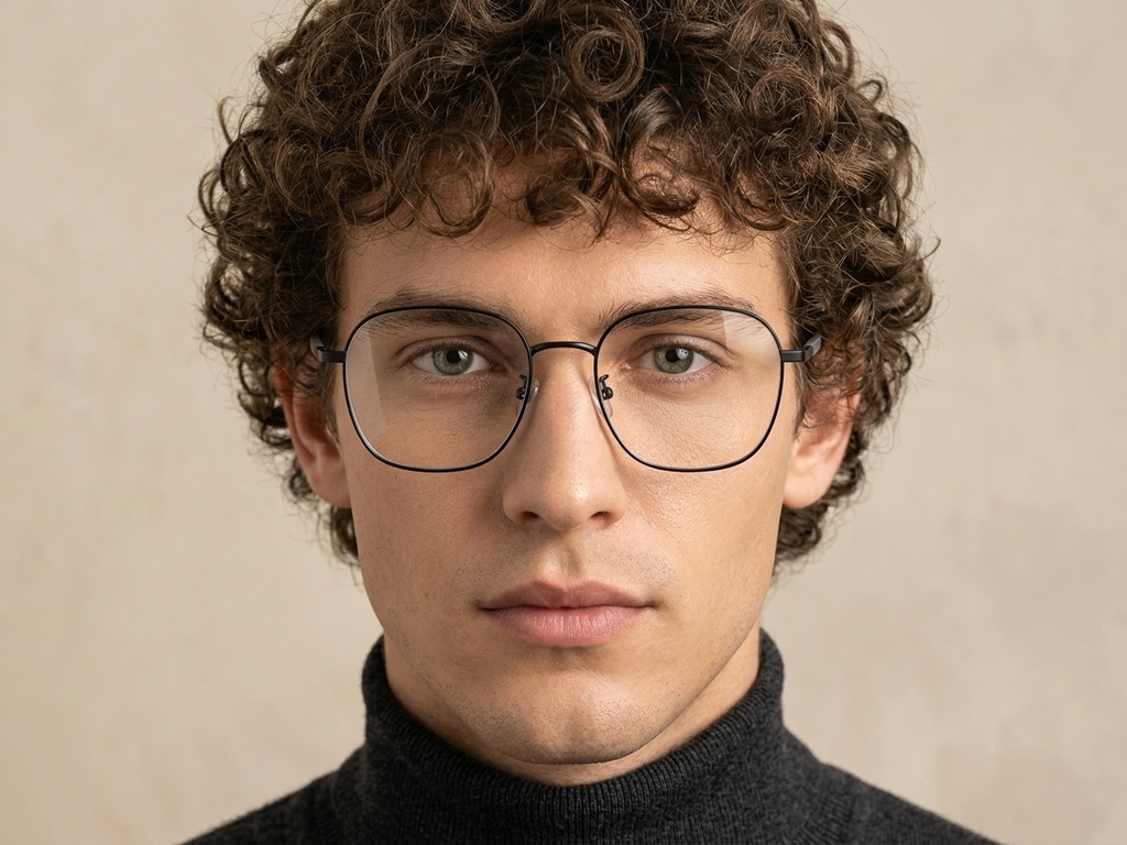 BS1924-0383_Black_Rectangular_Titanium_Glasses-tryon_male