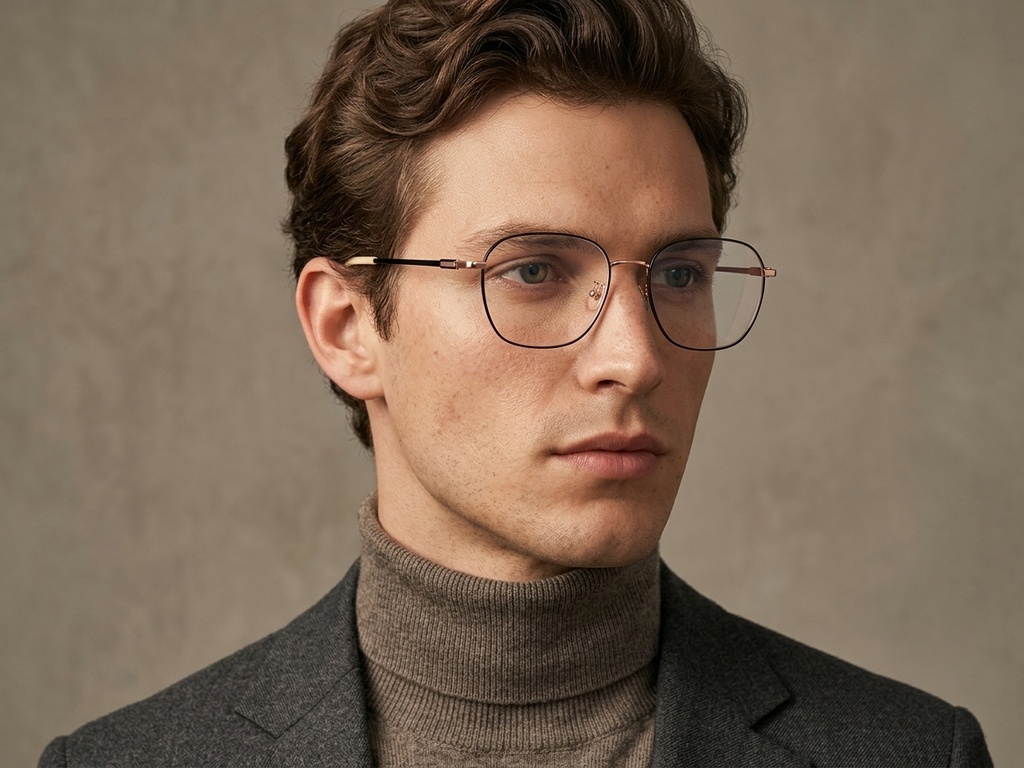 BS1924-0384_Black_Rectangular_Titanium_Glasses-tryon_male