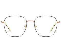 BS1924-0384_Black_Rectangular_Titanium_Glasses_front