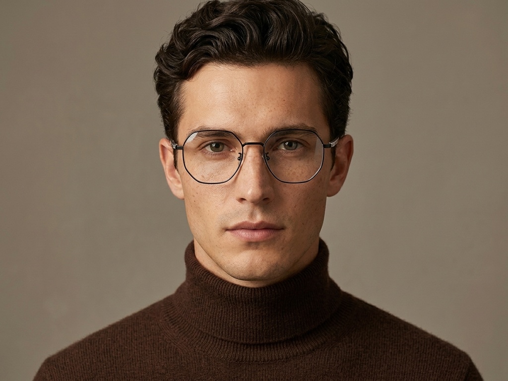 BS1924-0390_Black_Geometric_Titanium_Glasses-tryon_male