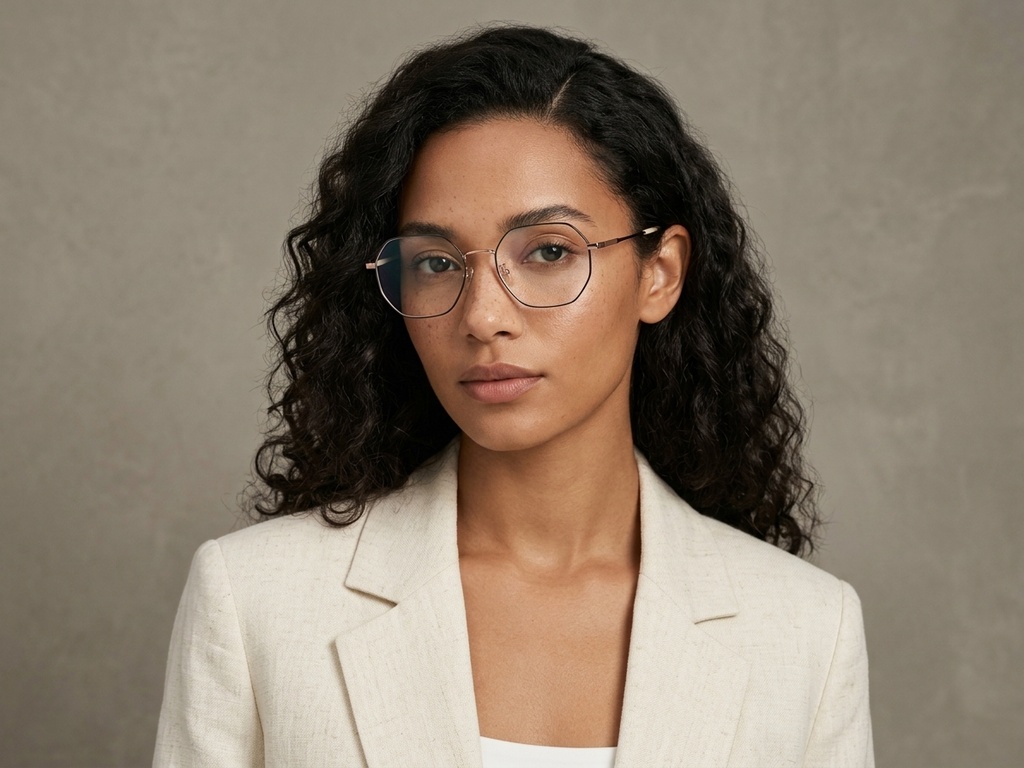 BS1924-0391_Black_Geometric_Titanium_Glasses-tryon_female