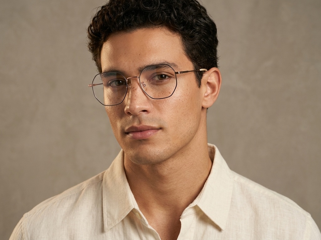 BS1924-0391_Black_Geometric_Titanium_Glasses-tryon_male