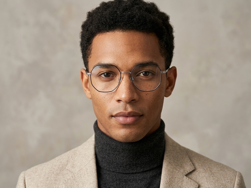 BS1924-0392_Black_Geometric_Titanium_Glasses-tryon_male