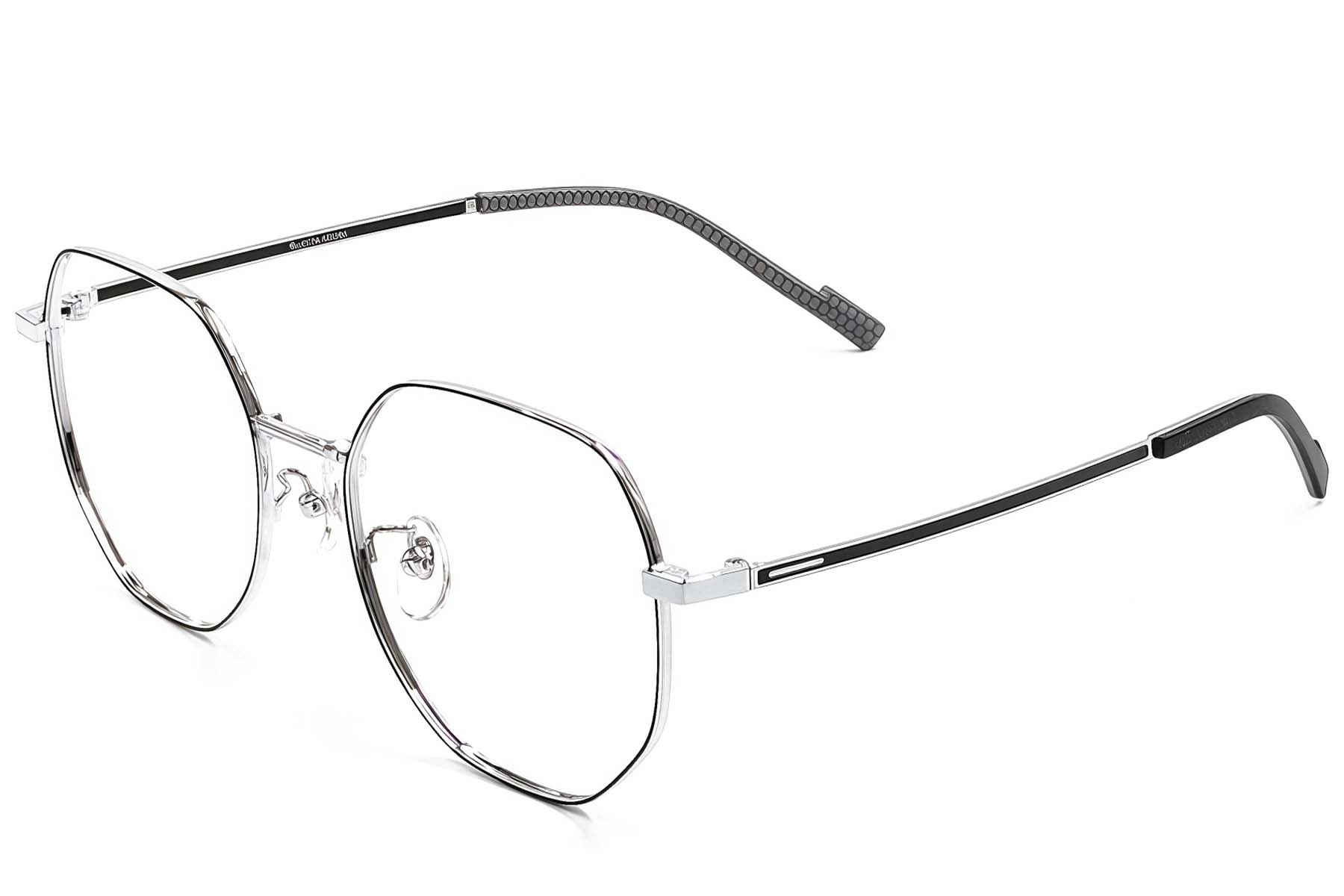 BS1924-0392_Black_Geometric_Titanium_Glasses_corner