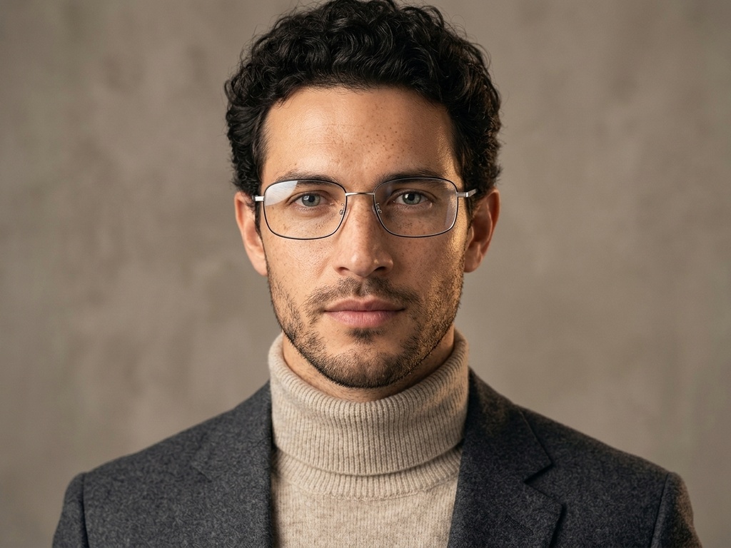 BS1924-0398_Black_Rectangular_Titanium_Glasses-tryon_male