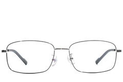 BS1924-0398_Black_Rectangular_Titanium_Glasses_front