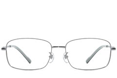 BS1924-0399_Grey_Rectangular_Titanium_Glasses_front