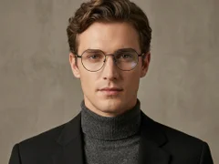 BS1924-0402_Black_Oval_Titanium_Glasses-tryon_male