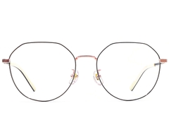 BS1924-0403_Black_Oval_Titanium_Glasses_front
