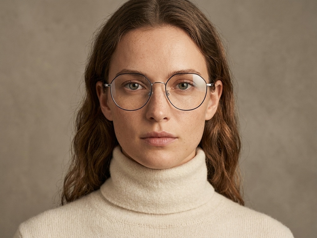 BS1924-0404_Black_Oval_Titanium_Glasses-tryon_female