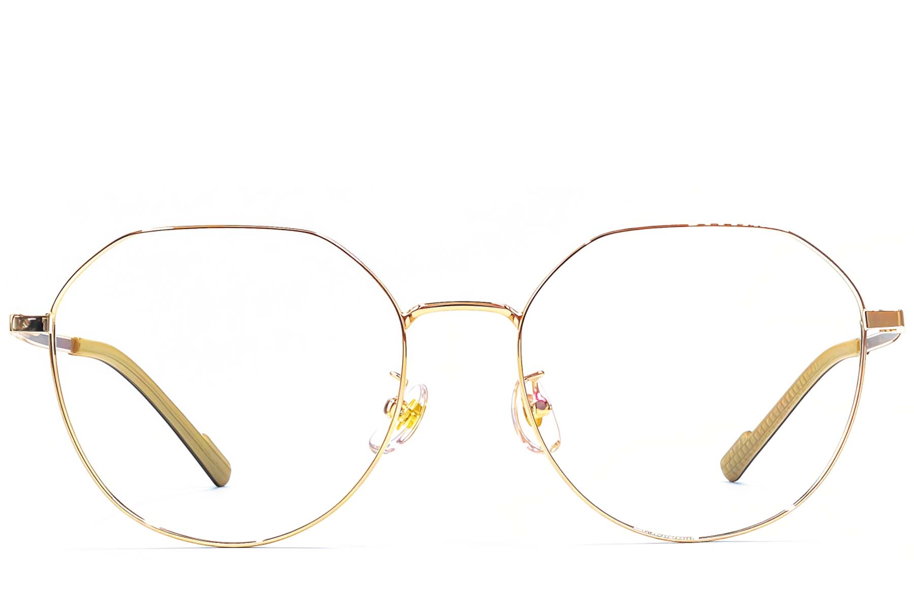 BS1924-0405_Golden_Oval_Titanium_Glasses_front