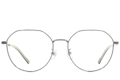 BS1924-0406_Grey_Oval_Titanium_Glasses_front