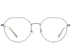 BS1924-0406_Grey_Oval_Titanium_Glasses_front