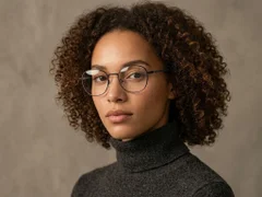 BS1924-0409_Black_Oval_Titanium_Glasses-tryon_female