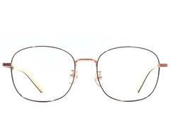 BS1924-0410_Black_Oval_Titanium_Glasses_front