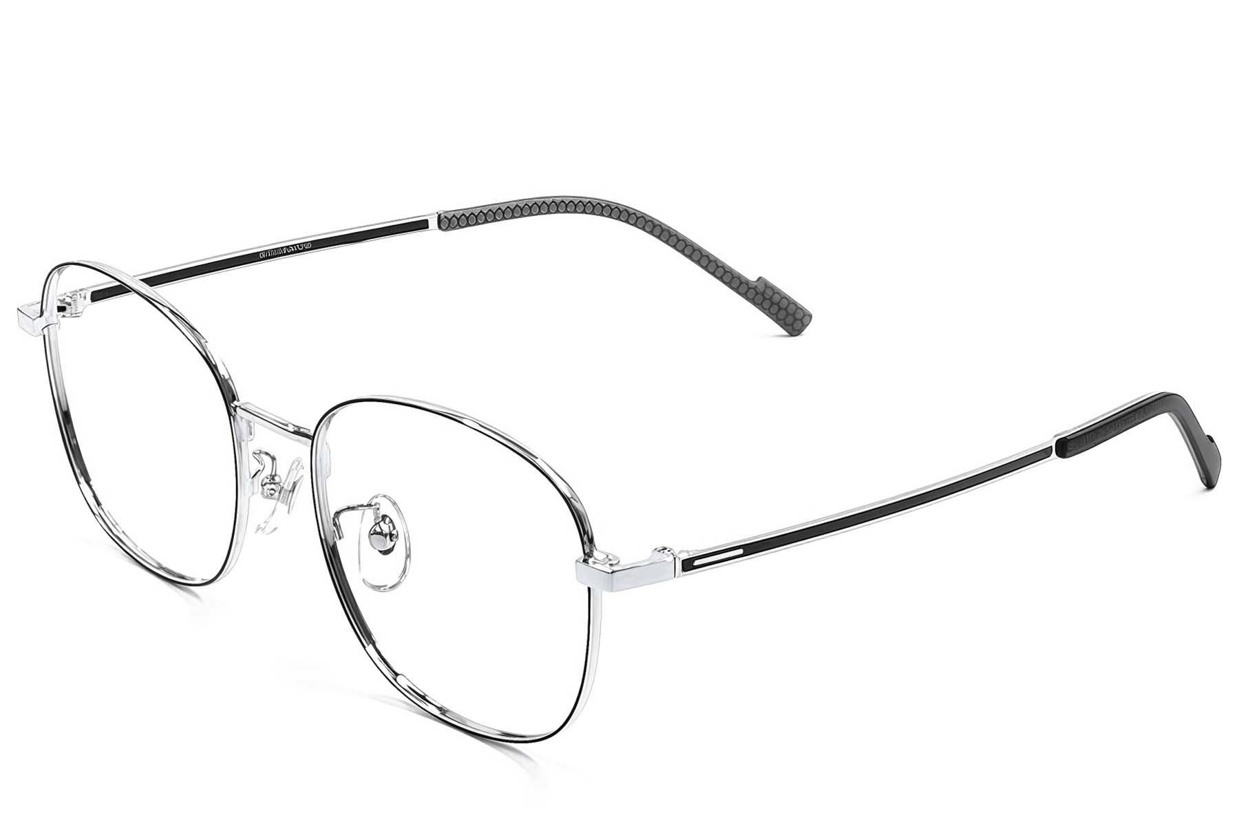 BS1924-0411_Black_Oval_Titanium_Glasses_corner