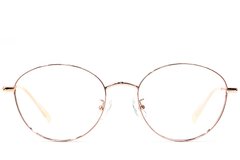 BS1924-0421_Pink_Oval_Metal_Glasses_front
