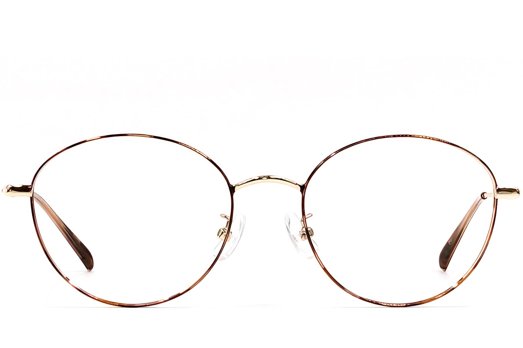 BS1924-0426_Tortoiseshell_Oval_Metal_Glasses_front