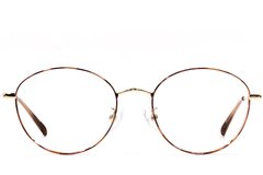 BS1924-0426_Tortoiseshell_Oval_Metal_Glasses_front
