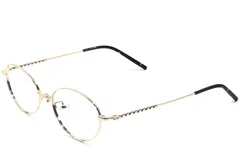BS1924-0434_Golden_Oval_Metal_Glasses_corner